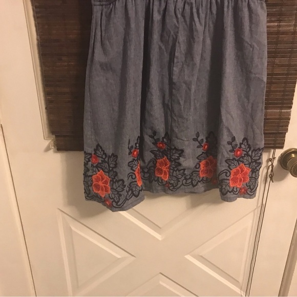 Miami Embroidered Tank Dress - Picture 5 of 10